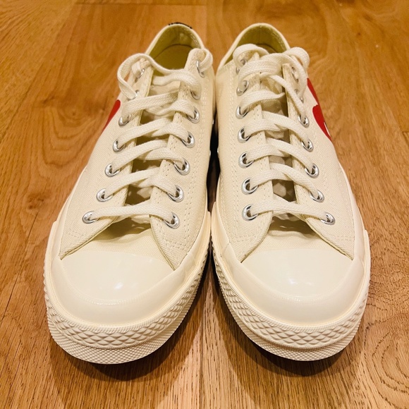 Comme des Garçons Play X Converse Lace-Up Sneakers - Picture 6 of 12